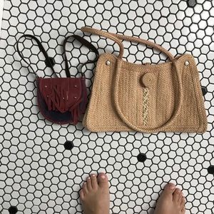 Bundle of 2 vintage purses